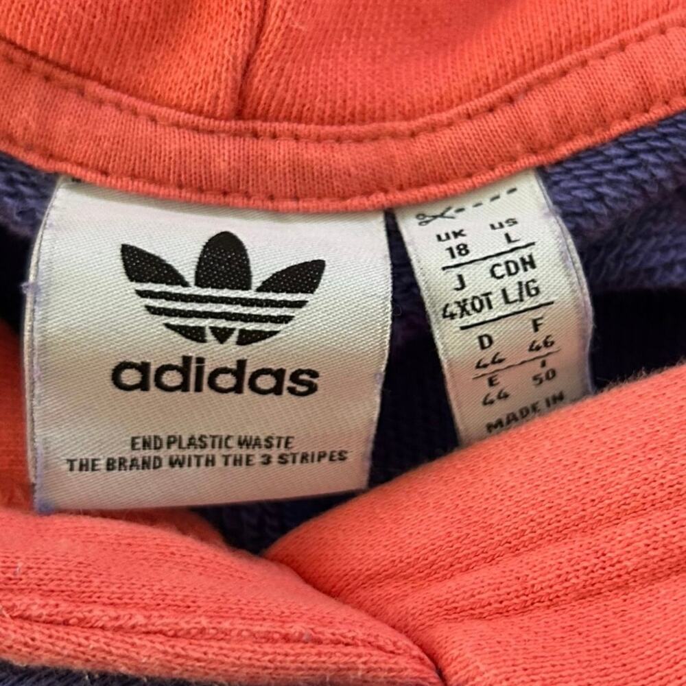 💗SOLD💗not for sale💗Adidas x KAS Limited Edition Love Unites Cropped Sweatshirt - Picture 7 of 9